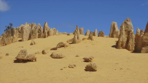 壮大な砂漠の風景 Western Australia — ストック動画