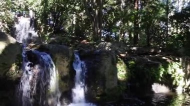 John Oldham Park 'taki şelaleler Perth Batı Avustralya, Avustralya