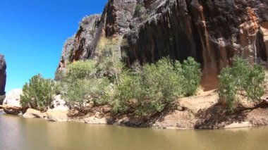 Kimberley Batı Avustralya 'da vahşi bir vadi manzarası