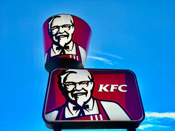 Perth Ιουνιοσ 2020 Kfc American Fast Food Restaurant Chain Sign — Φωτογραφία Αρχείου