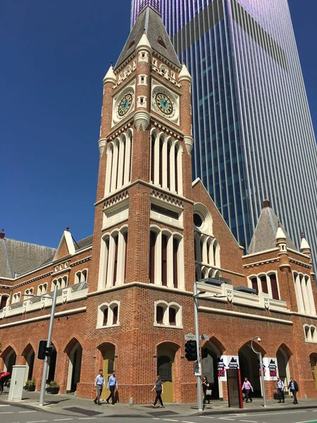 Perth Sep 2020 Perth Town Hall Perth Financial District Only — Stock Photo, Image