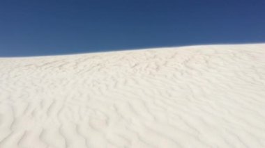 Batı Avustralya 'daki Lancelin yakınlarında Lancelin kum tepeleri manzarası