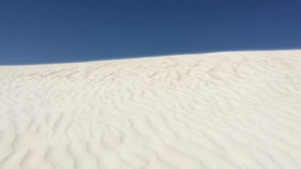 Sanddünen Landschaft Bei Lancelin Westaustralien — Stockvideo
