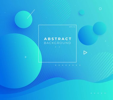 Renkli geometrik arka plan. Circul şekiller kompozisyon. Alanı. Eps10 vektör.