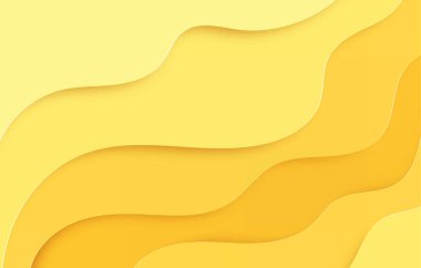 Kağıt kesimi çok katmanlı üç boyutlu renk dokusu vektör arkaplanı. İnternet sitesi şablonu için soyut topoğrafya tasarımı veya akıcı sıvı çizimi. Pürüzsüz origami sanat şekli kağıt kesiği