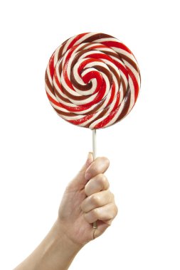 El tutma büyük lolipop
