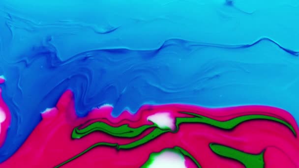 1920X1080 Fps Very Nice Abstract Colors Design Colorful Swirl Texture — Stock Video