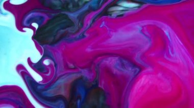 1920 x 1080 25 Fps. çok güzel soyut renkler tasarım renkli girdap doku arka plan Ebru Video.