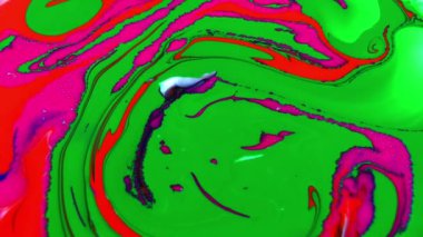 1920 x 1080 25 Fps. çok güzel soyut renkler tasarım renkli girdap doku arka plan Ebru Video.