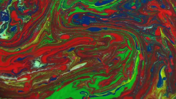 1920 1080 Fps Zeer Mooie Abstracte Kleuren Design Kleurrijke Swirl — Stockvideo