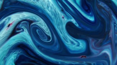 1920 x 1080 25 Fps. çok güzel soyut renkler tasarım renkli girdap doku arka plan Ebru Video.