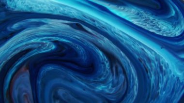 1920 x 1080 25 Fps. çok güzel soyut renkler tasarım renkli girdap doku arka plan Ebru Video.
