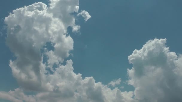 1920X1080 Fps Muito Bom Puffy Clouds Time Lapse Vídeo — Vídeo de Stock