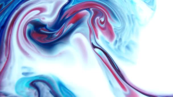 1920X1080 Fps Muy Bonito Rojo Azul Abstracto Colores Del Infinito — Vídeo de stock