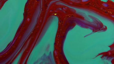 1920 x 1080 25 Fps. çok güzel kırmızı ve Mavi Soyut Renkler sonsuz arka plan doku video.