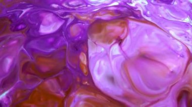1920 x 1080 25 Fps. çok güzel mürekkep soyut Psychedelic boya sıvı hareketli arka plan doku Video.