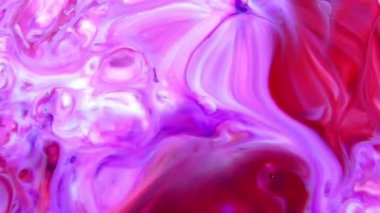 1920 x 1080 25 Fps. çok güzel mürekkep soyut Psychedelic boya sıvı hareketli arka plan doku Video.