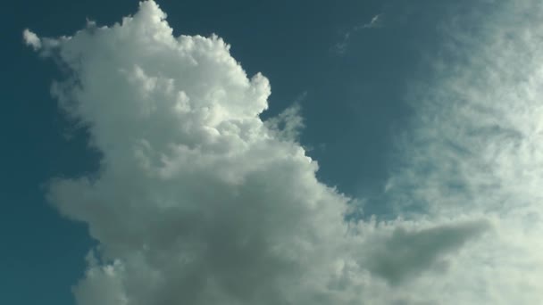 1920X1080 Fps Muito Bom Lentamente Cumulus Nuvens Chuva Céu Tempo — Vídeo de Stock