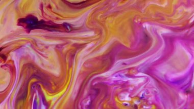 1920 x 1080 25 Fps. çok güzel mürekkep soyut Psychedelic boya sıvı hareketli arka plan doku Video.
