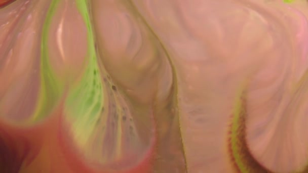1920X1080 Fps 非常漂亮的墨水抽象迷幻颜料液体运动背景纹理视频 — 图库视频影像