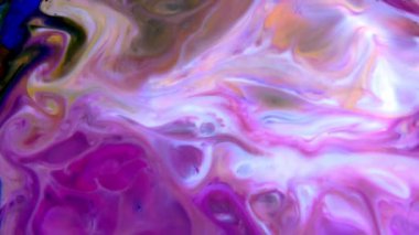 1920 x 1080 25 Fps. çok güzel mürekkep soyut Psychedelic boya sıvı hareketli arka plan doku Video.