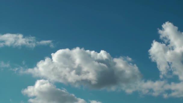 1920X1080 Fps Sehr Schön Langsam Kumulus Regenwolken Himmel Zeitraffer Video — Stockvideo