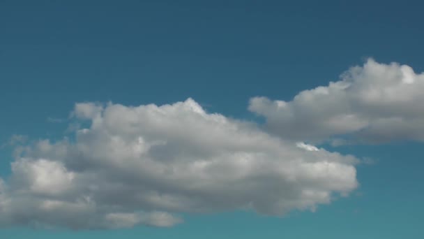1920X1080 Fps Very Nice Slowly Cumulus Rain Clouds Sky Time — Stock Video