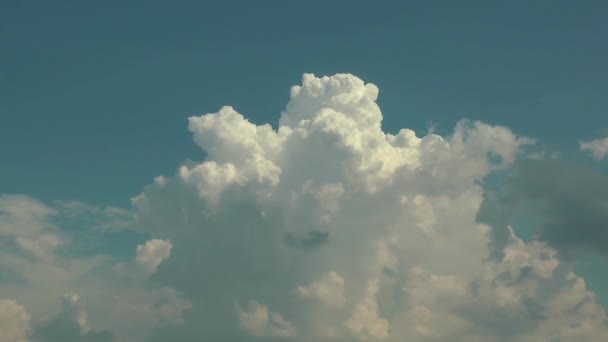 1920X1080 Fps Muy Niza Lentamente Cumulus Nubes Lluvia Cielo Time — Vídeos de Stock