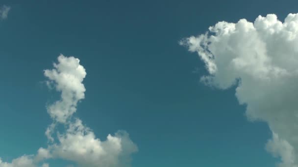 1920X1080 Fps Très Agréable Nuages Pluie Cumulus Lentement Sur Ciel — Video