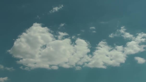 1920X1080 Fps Sehr Schön Langsam Kumulus Regenwolken Himmel Zeitraffer Video — Stockvideo