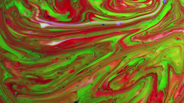 1920X1080 Fps Muito Bom Abstrato Colorido Vibrante Rodopiando Cores Explosão — Vídeo de Stock