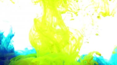 1920 x 1080 25 Fps. çok güzel soyut renkli canlı dönen renkler patlama boya patlama doku arka plan Video.