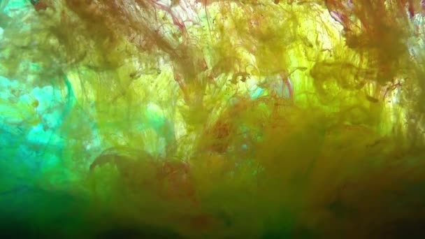 1920X1080 Fps Very Nice Abstract Colorful Vibrant Swirling Colors Explosion — Stock Video