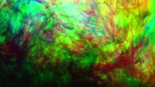 1920X1080 Fps Very Nice Abstract Colorful Vibrant Swirling Colors Explosion — Stock Video