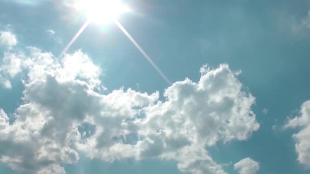 1920X1080 Fps Nuvens Muito Agradáveis Azul Clean Sky Time Lapse — Vídeo de Stock