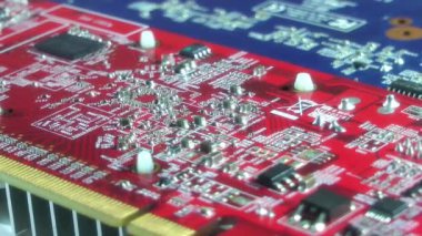 1920 x 1080 25 Fps. çok güzel yakından bilgisayar elektronik bileşenleri Video.