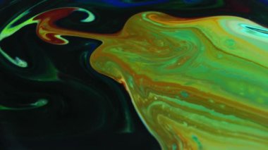 1920 x 1080 25 Fps. çok güzel soyut renkli canlı dönen renkler patlama boya patlama doku arka plan Video.