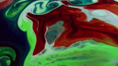 1920 x 1080 25 Fps. çok güzel soyut renkli canlı dönen renkler patlama boya patlama doku arka plan Video.