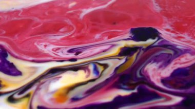 1920 x 1080 25 Fps. çok güzel soyut renkli canlı dönen renkler patlama boya patlama doku arka plan Video.
