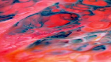 1920 x 1080 25 Fps. çok güzel soyut renkli canlı dönen renkler patlama boya patlama doku arka plan Video.