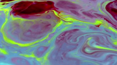 1920 x 1080 25 Fps. çok güzel soyut renkli canlı dönen renkler patlama boya patlama doku arka plan Video.