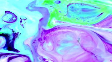 1920 x 1080 25 Fps. çok güzel soyut renkli canlı dönen renkler patlama boya patlama doku arka plan Video.