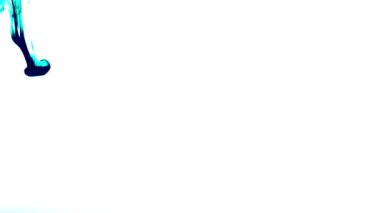 1920 x 1080 25 Fps. çok güzel soyut mükemmel renkli boya su arka plan doku videoda yayılır..