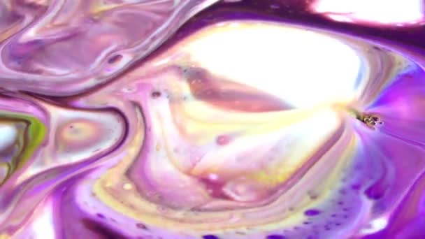 1920X1080 Fps Very Nice Abstract Colorful Vibrant Swirling Colors Explosion — Stock Video