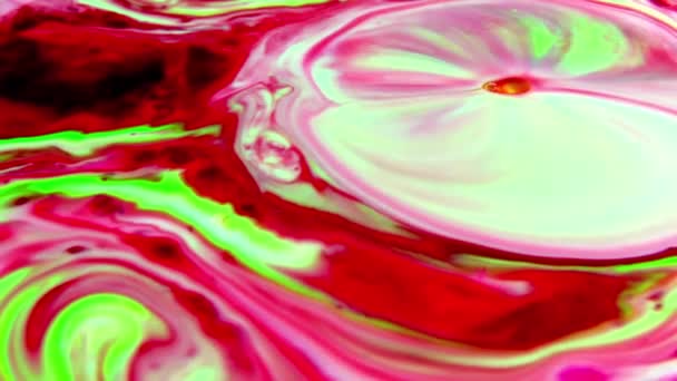 1920X1080 Fps Muito Bom Abstrato Colorido Vibrante Rodopiando Cores Explosão — Vídeo de Stock