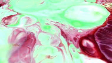 1920 x 1080 25 Fps. çok güzel soyut renkli canlı dönen renkler patlama boya patlama doku arka plan Video.