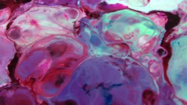 1920 x 1080 25 Fps. çok güzel soyut renkli canlı dönen renkler patlama boya patlama doku arka plan Video.