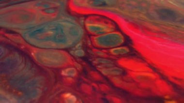 1920 x 1080 25 Fps. çok güzel soyut renkli canlı dönen renkler patlama boya patlama doku arka plan Video.