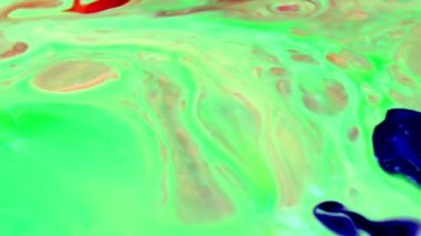 1920 x 1080 25 Fps. çok güzel soyut renkli canlı dönen renkler patlama boya patlama doku arka plan Video.