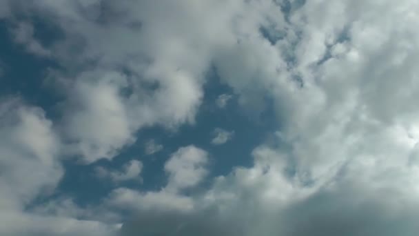 1920X1080 Fps Дуже Гарні Хмари Блакитному Чистому Небі Час Лапсе — стокове відео